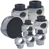 Колодочные насадки 16-63 и Plate100 DYTRON с черным тефлоном
