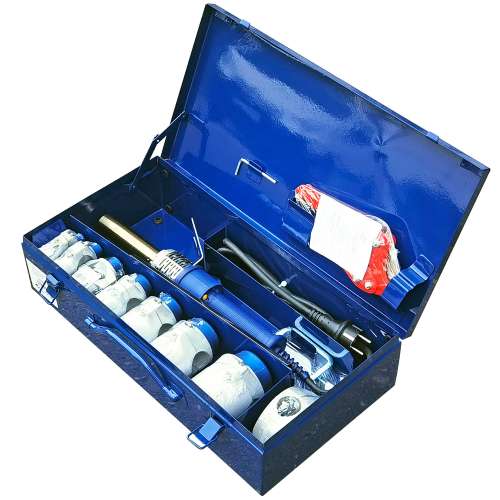 DYTRON D02367 Set P-4a 650W PROFI blue (16-63, 100) паяльник для труб из полипропилена