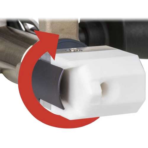 Поворот сварочного башмака на 360 градусов на сварочных экструдерах MUNSCH Германия