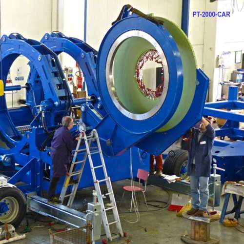 Аппарат для ПНД труб PT-2000-CAR-CNC (Tecnodue)-2