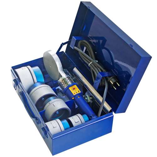 DYTRON D36630 Set P-4a 1200W TW PROFI blue (50-110) паяльник для пластиковых труб