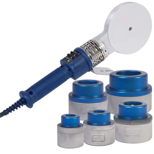 DYTRON D04990 Set P-4b 1200W TW Plus PROFI blue (40-90) паяльник ППР труб с насадками
