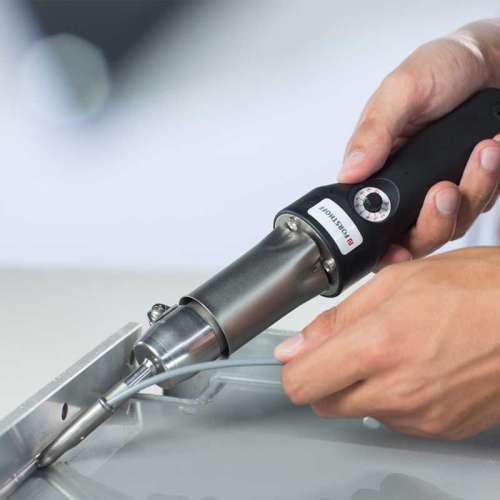 МИНИ паяльный фен MINI-Electronic-4000 (Forsthoff) сварка круглым прутком
