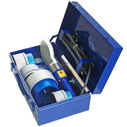 DYTRON D36632 Set P-4a 1200W TW PROFI blue (75-125) утюг для труб из полипропилена