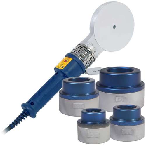 DYTRON D21668 Set P-4a 1200W TW PROFI blue (63-110) аппарат для ПП труб с насадками