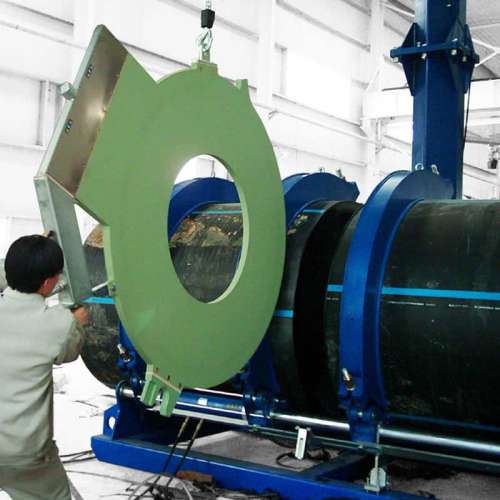 Аппарат для стыковой сварки ПНД труб PT-1600-CSE Tecnodue – нагреватель-1